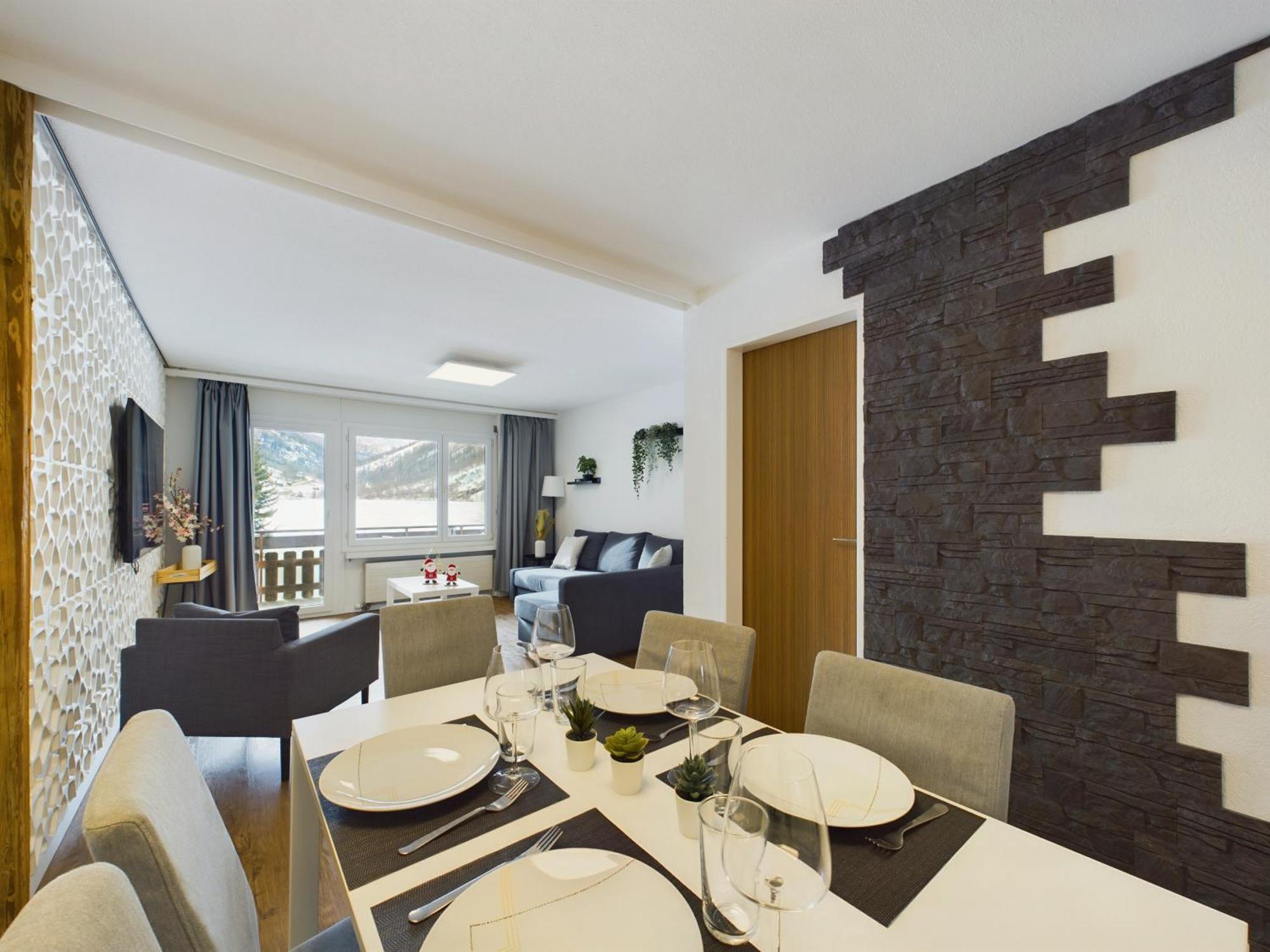 Mountain Magic Apartment For 6 Near Zermatt With Parking! Täsch Eksteriør billede